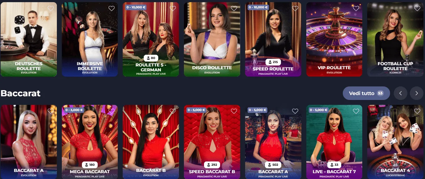 Fridayroll Casino Live Casino 3